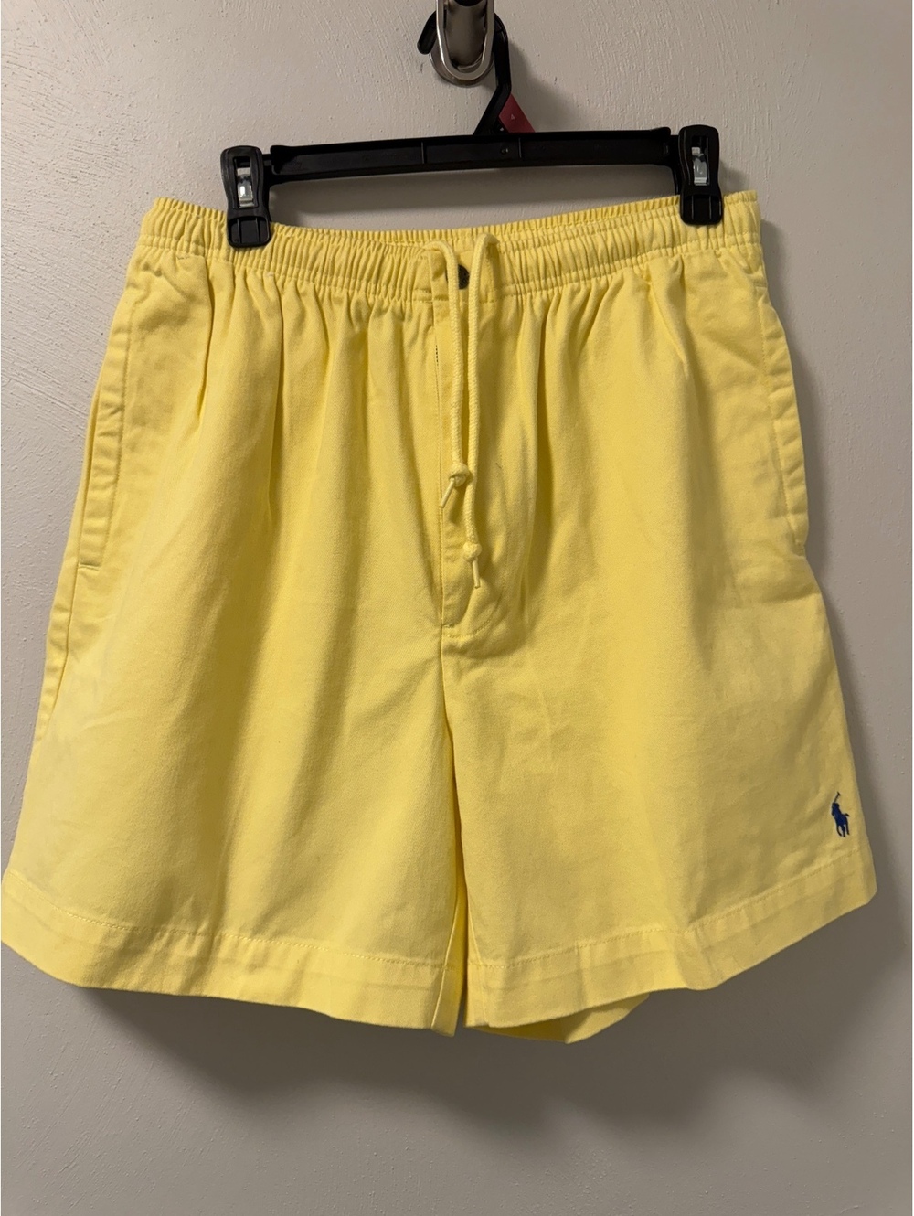 Vintage POLO Ralph Lauren Pastel Yellow Shorts size M